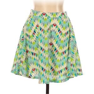 Ali and Kris diamond patterned fit and flare skater skirt, size L
